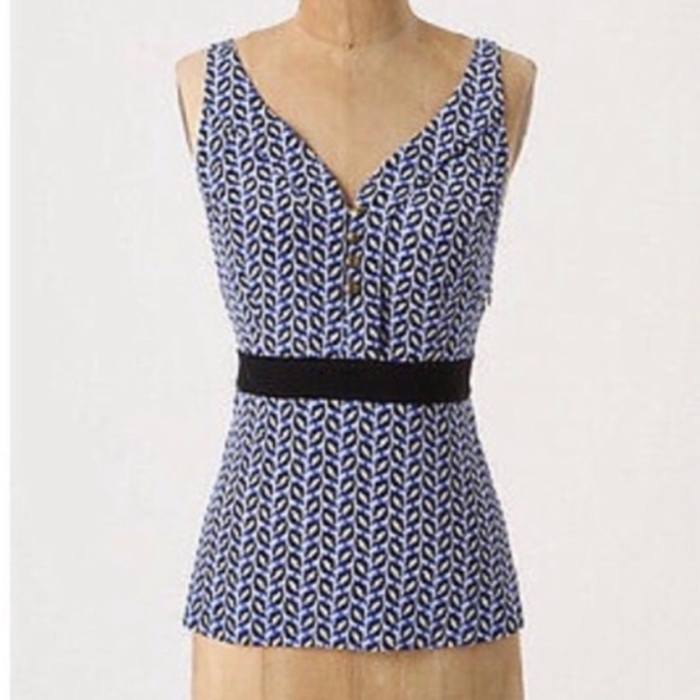 Anthropologie Girls From Savoy silk blouse